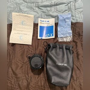 Canon FD 50mm 1:1.8 SC Lens + Ultronic 50mm film camera+ Accessories
